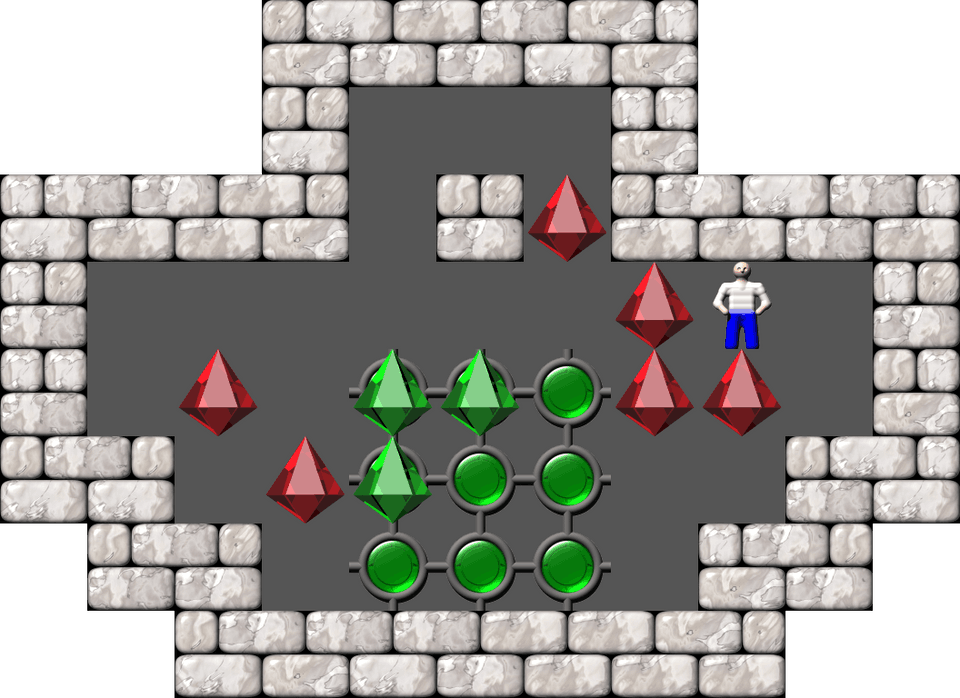 Sokoban Kevin 15 level 25